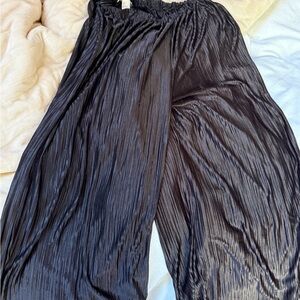 H&M Black Wide Leg Pants